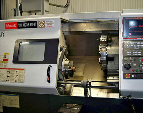 The Mazak Quick Turn Nexus 350 II CNC Lathe