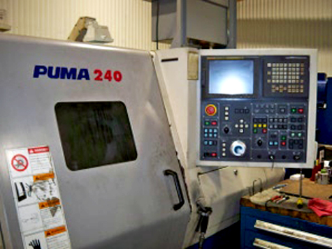 The Daewoo Puma 240B CNC Lathe