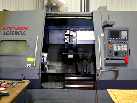 Leadwell LTC50 CNC Lathe Equipment